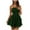 Army Green, variant on Staron Casual Dresses for Women A Line Cute Teen Strapless Loose Spring Mini Dress Off Shoulder Smocked Ruffle Dresses