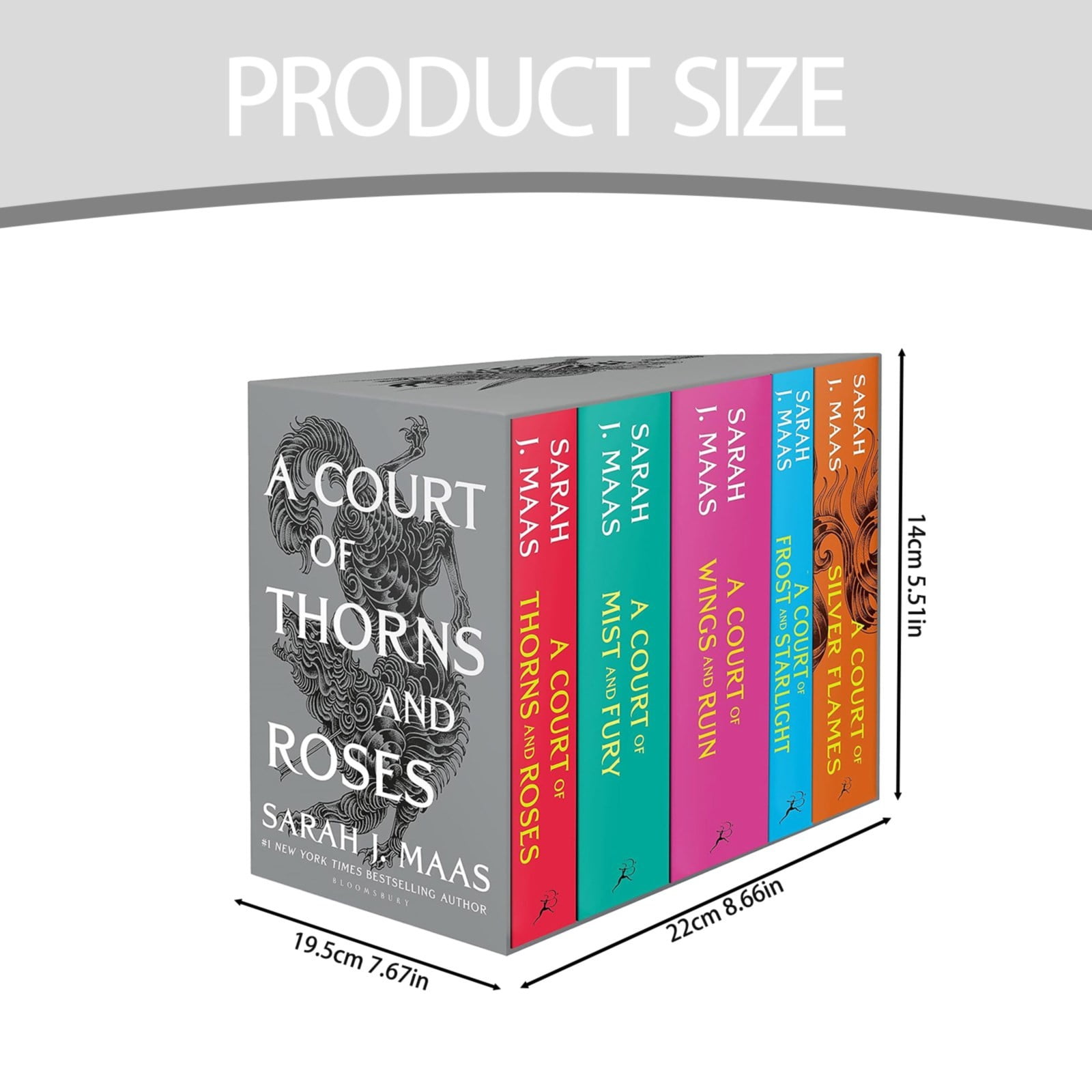 A Court of Thorns and Roses Paperback Box Set (5 books) (A