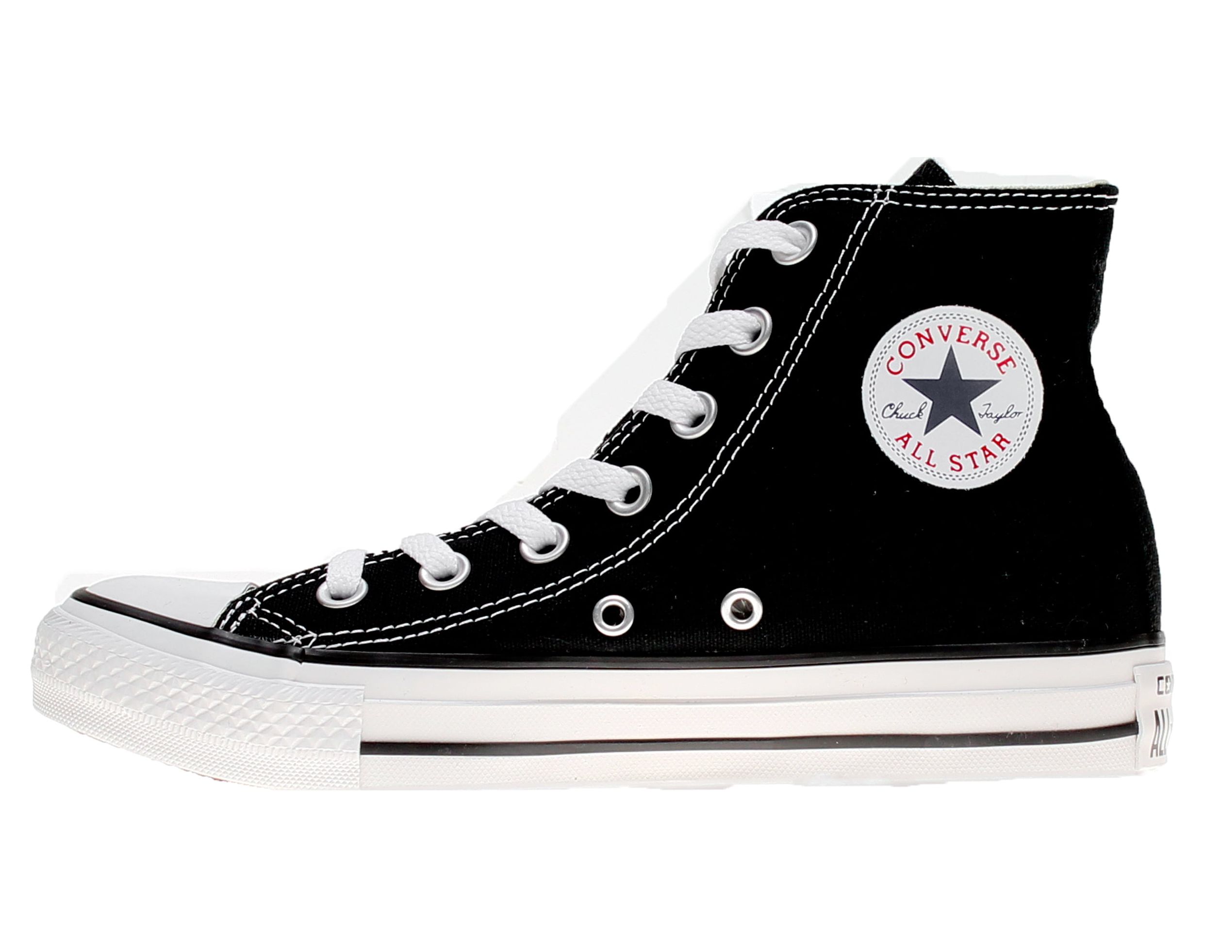 Converse M9160: Chuck Taylor All Star High Top Unisex Black White Sneakers (6 US Men 8 US Women 6 UK 39 EU, Black White) - image 3 of 6