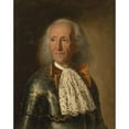 thumbnail image 3 of Jacob Ferdinand Voet 12x14 Black Modern Framed Museum Art Print Titled - Portrait of Duke Orazio Archinto (1611-1683) (1680-1683), 3 of 5