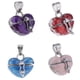 thumbnail image 1 of 4pcs Color Mezclado Amor cineraria cineraria cineraria Colgante Memorial Abrible Cierre Locket Caja, 1 of 9