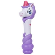 Play Day Unicorn Bubble Wand with Lights and Sounds, 4oz Solution - Unisex, Children Ages 3+