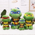 thumbnail image 2 of Juguetes de peluche de Anime Tmnt, Tortugas Ninja Mutantes adolescentes, versión Q, almohada, muñeca linda, regalos de cumpleaños y Navidad, 35-65cm Fivean unisex, 2 of 2