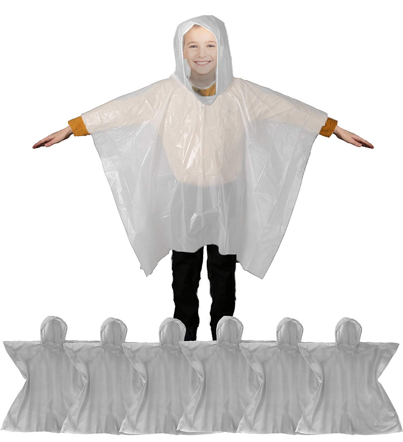 Walmart emergency rain poncho Clearance