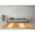 thumbnail image 3 of Ahgly Company Indoor Rectangle Abstract Orange Modern Area Rugs, 5' x 8', 3 of 4