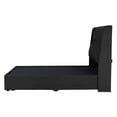thumbnail image 3 of Cabecera Rogga Matrimonial Becca + Box Base Cama Negro, 3 of 8