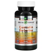 Quercetin Berberine, 500 mg, 90 Veggie Capsules, Amazing Nutrition