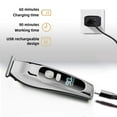 thumbnail image 4 of Amdohai Tondeuse Électrique Sans Fil USB pour Hommes avec Écran LED, 2 Vitesses Réglables, Kit de Coupe de Cheveux, Tondeuse pour Hommes, Barbiers, Maison, 4 of 7