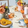 thumbnail image 4 of Thanksgiving Table Runner, Autumn Thanksgiving Kitchen Dining Table Decoration for Home Party Decor 13x72 Inches, 4 of 9
