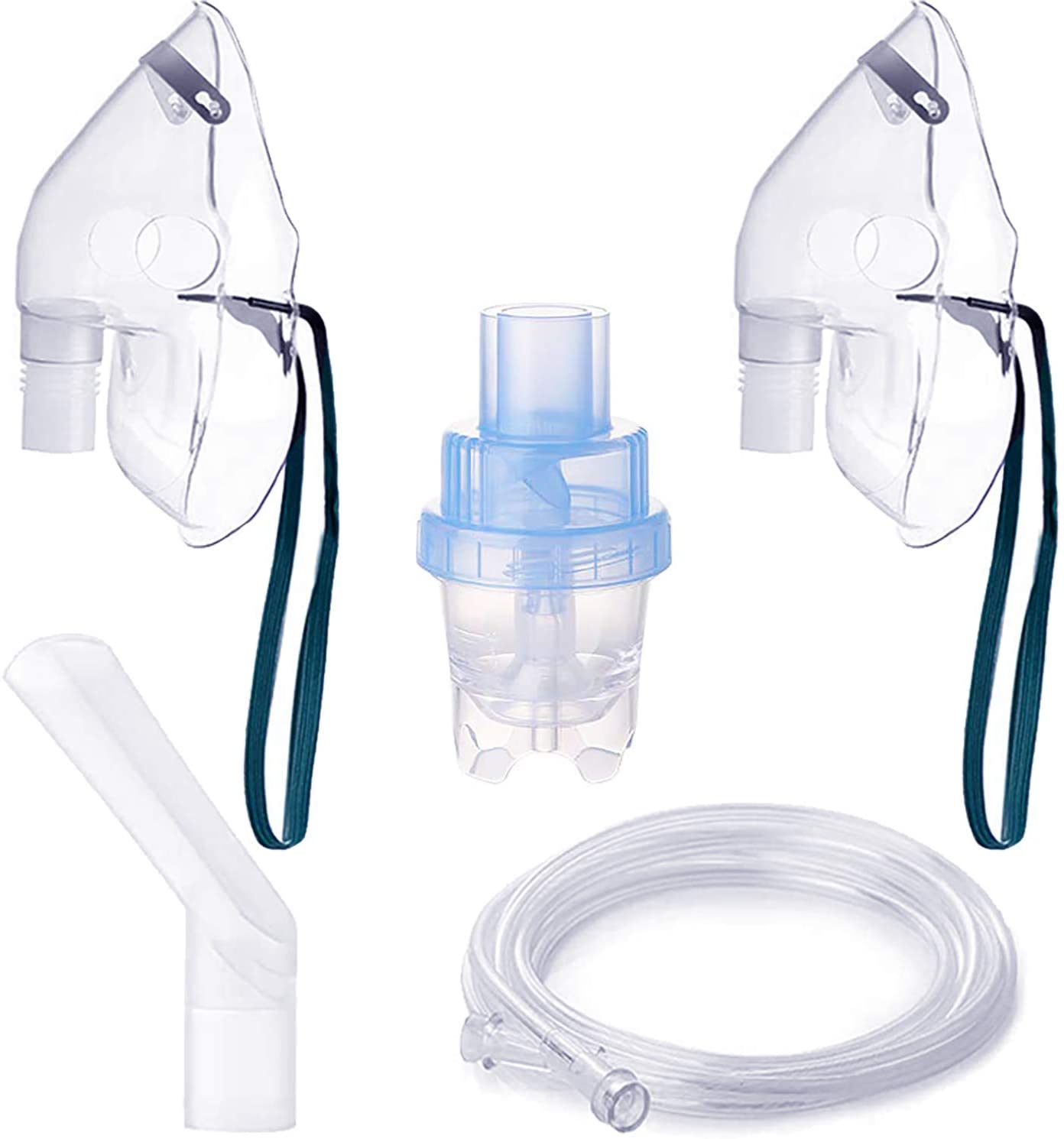 Clear Replacement Parts Kit with Two Masks for Adults