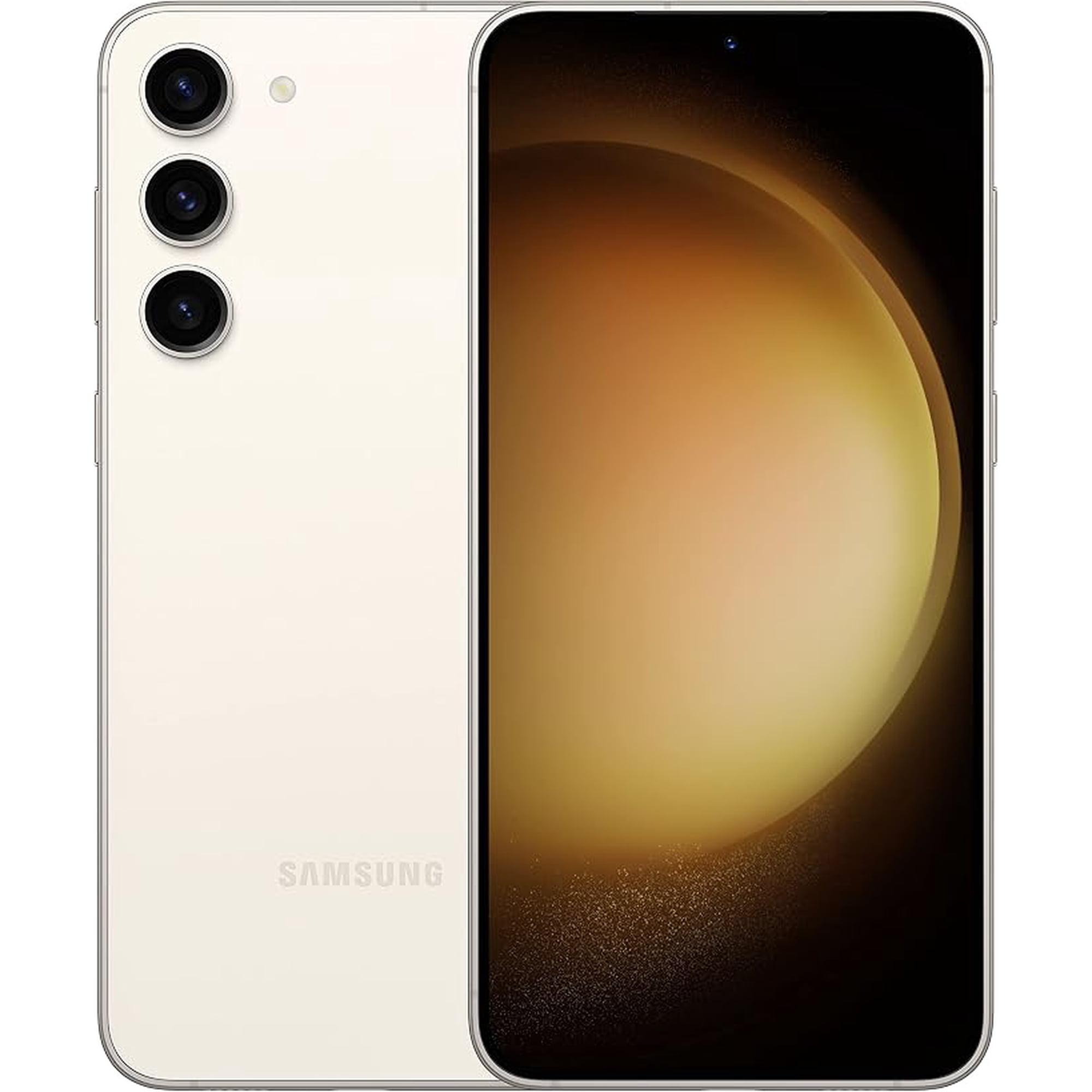 SAMSUNG Galaxy S23+ Series Plus 256 GB SM-S916U1 AI Phone, 50MP Camera, Night Mode, Unlocked Android Smartphone - Cream