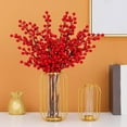 thumbnail image 3 of Nordic Glass Flower Vase Table Dried Flower Vase for Home Decor Golden Flower Vase - M, 3 of 6