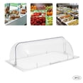 thumbnail image 4 of Fichiouy 4 Pcs Chafing Dish Cover for Half Size 1/1 Chafing Dish Roll Top Serving Platter Cover for Cake Cupcake, 4 of 12