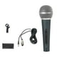 thumbnail image 5 of Micrófono vocal dinámico con cable de 3 metros de largo alcance para fiestas y discursos. Juego de micrófono A cian oscuro, 5 of 9