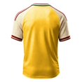 thumbnail image 4 of Mexico 2026 Soccer Cup Fan Jersey for Men, V-Neck Short Sleeve T-Shirt with Eagle & Vintage Totem Print, Breathable Casual Sports Tee Pullover Top, 1 PC Yellow XXL, 4 of 4