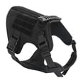 thumbnail image 4 of lionlar Dog Harness Easy Control Breathable with Leash Clips Padded Waterproof Service Dog Harness for Running Hunting Dog Medium Dogs Large Dog , Vest, XL, 4 of 5