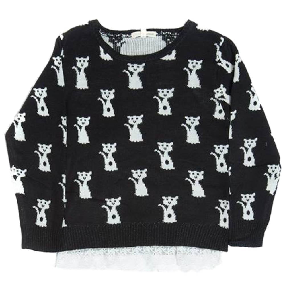 kitty cat sweater