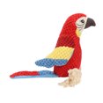 thumbnail image 2 of Juguete De Peluche Para Perro Loro, Fácil De Limpiar, Juguetes De Peluche Para Perros, Juguete Para Masticar, Relleno De Algodón PP Chirriante Para Mascotas ANGGREK Pet Stuffed Toys, 2 of 8