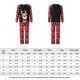 thumbnail image 2 of Disfraz Premium Conjunto de ropa de dormir familiar de Navidad Top de manga larga de vacaciones + Pantalones Trajes familiares para el hogar Kuymtek Rojo T 3EG para Unisex, 2 of 9