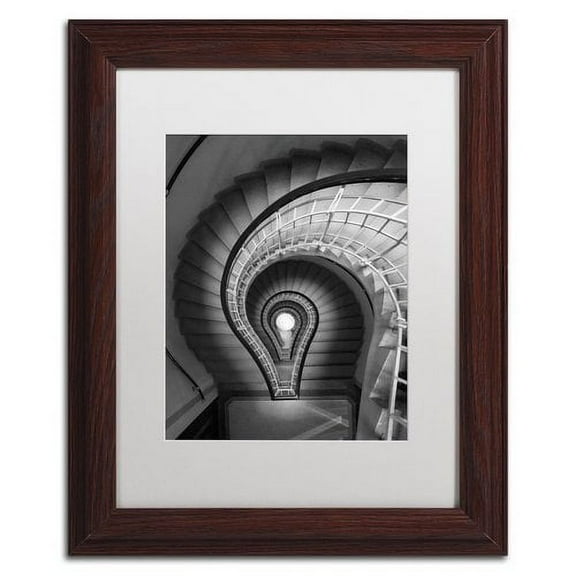 Moises Levy 'I Have An Idea' Matted Framed Art