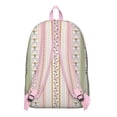 thumbnail image 3 of Vintage Bohemian Print Backpack for Teens, Unisex Boho Style Bookbag with Multiple Pockets, Large Capacity High School College Backpack for Students, Excellent Gift Choice, 3 of 5