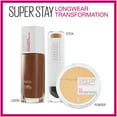 thumbnail image 6 of Maybelline Super Stay Powder Foundation Makeup, Full Coverage, 375 Java, 0.21 oz, 6 of 7