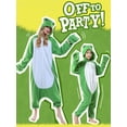thumbnail image 4 of Frog Onesie Adults Unisex Animal Pajama Polyester One-Piece Sleepwear for Women and Men Medium, 4 of 6