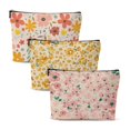 thumbnail image 1 of Bolsa de cosméticos Chenyoumaoyi, 3 unidades, floral, 25 x 18 cm, 1 of 7