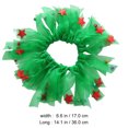 thumbnail image 2 of WRITWAA 2 Pcs Collier pour Animaux de Compagnie Rouge de Noël Matériau Polyester Design Festif Confortable, 2 of 7
