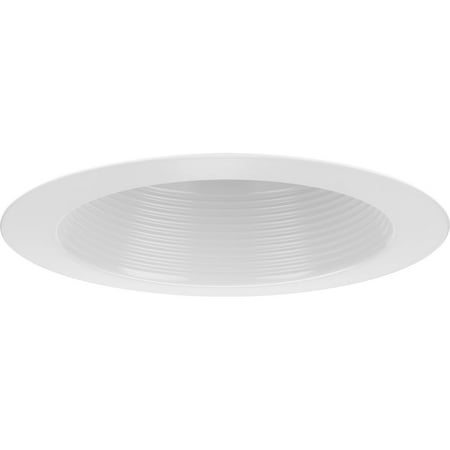 

6 Satin White Recessed Splay Baffle Trim for 6 Housing (P806N series)