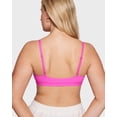 thumbnail image 4 of Sostén INLYRIC Inbarely Triángulo Bralette Escote Profundo Rosa Brillante S, 4 of 6