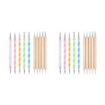 thumbnail image 3 of tssuouriy 1 Set Outils de Pointillage Outils de Manucure Professionnels Double Tête Embossage Main Libre Multifonctionnel pour Femmes Stylo de Forage Point No.1 2Set, 3 of 6