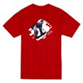 thumbnail image 1 of T-shirt Rouge pour Hommes Skater Pro Design, 1 of 1