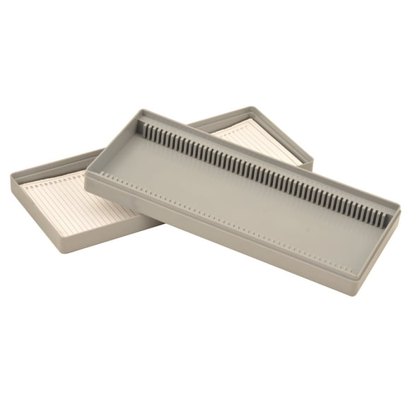 Eisco Labs Slide Box, Polystyrene, 50 Slides