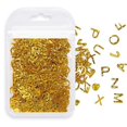 thumbnail image 1 of English Letter Glitter Confetti Resin Filler Alphabet Sequins Nail Art Decor, 1 of 5
