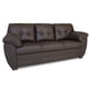 thumbnail image 3 of Sala de Piel Genuina Sofá y Love Seat ConfortoPiel  Derby Chocolate, 3 of 9