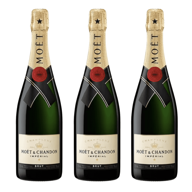 Pack de 3 Moet & Chandon Imperial Brut 750 ml