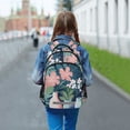 thumbnail image 6 of FORMRS Kids School Backpack Elementary Student Unisex Travel Bookbag with Reflective Stripes, Pink Flowers, 6 of 7