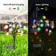 thumbnail image 2 of Luces solares de jardín para exteriores, impermeables, decorativas, para jardín, patio, camino y decoración navideña., 2 of 5