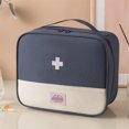 thumbnail image 1 of Sac de Premiers Soins, Pochette de Premiers Soins Vide, Mini Sac Médical Portable, Sac de Rangement Multifonction pour Médicaments d'Urgence pour Camping Randonnée Voyage Urgence en Plein Air, 1 of 6