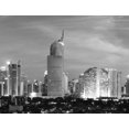 thumbnail image 2 of Noah Jigsaw Puzzle Melbourne's CBD in black white 1000 pieces, 2 of 2