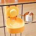 thumbnail image 5 of Hanging Pet Water Dispenser for Cage Automatic Gravity Water Bottle for Dogs Cats Small Animals No Drip Daisy Design Hydration Station for Wire Crate Kennel Pink, 5 of 7