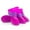 purple, variant on 4Pcs Pet WaterProof Rainshoe Anti-slip Rubber Boot For Small Medium Large Dogs Cats Outdoor Shoe Dog Ankle Boots Pet Accessories