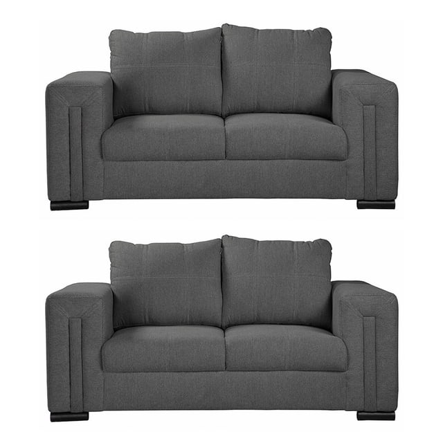 Sala 2-2 TRINITY Taos ( 2 piezas Love Seat ) Gris Noche