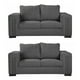 thumbnail image 1 of Sala 2-2 TRINITY Taos ( 2 piezas Love Seat ) Gris Noche, 1 of 8