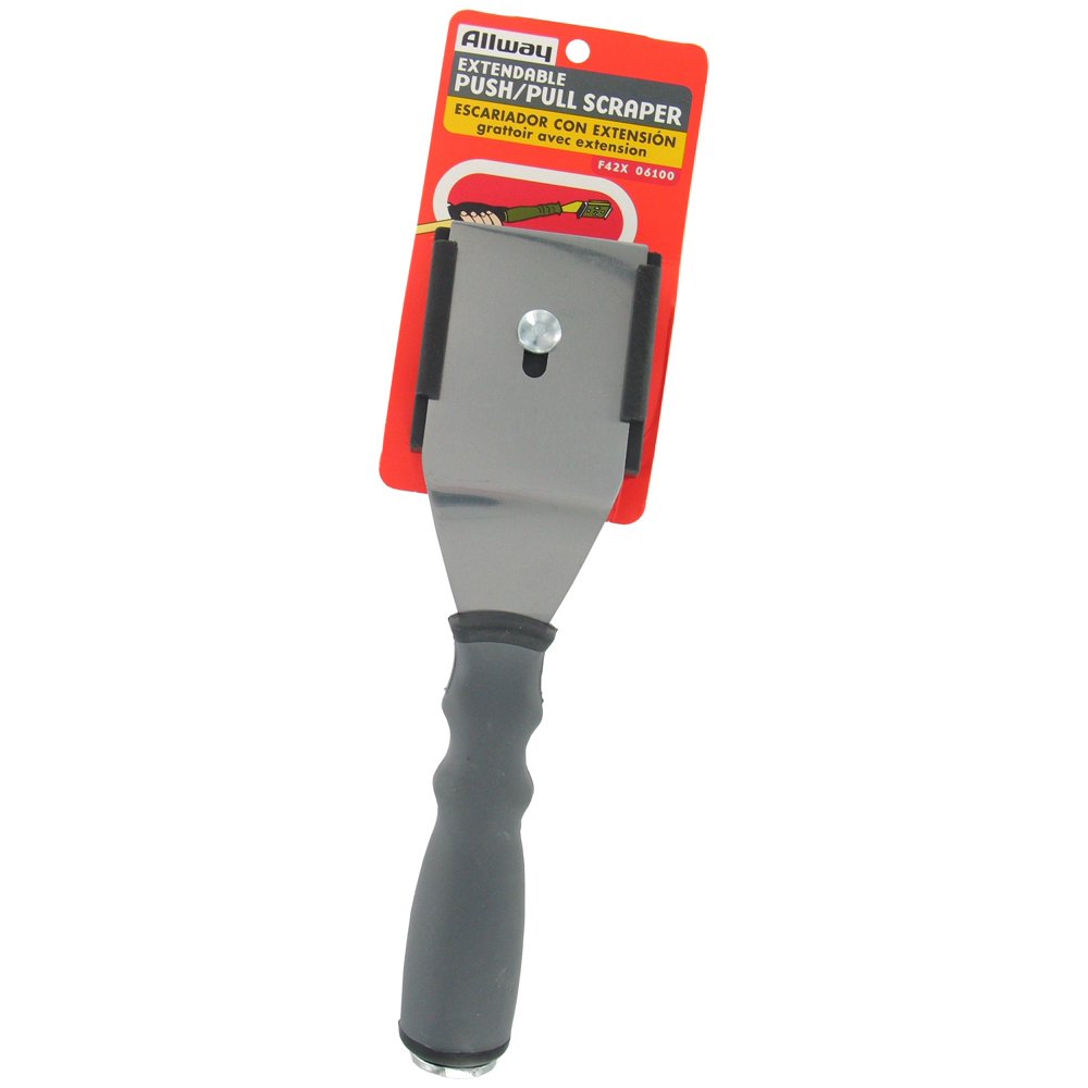 Allway 21/2 in. W Steel 4Edge Push/Pull Scraper Case Of 5; Each
