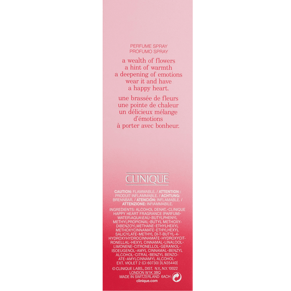 Happy Heart By Clinique Eau de Parfum Spray for Women 1.70 oz (Pack of 2)