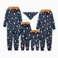 thumbnail image 4 of PatPat Pajamas for Women Family Christmas Pajamas One Piece Long Sleeve Reindeer Holiday Pjs Gift with Christmas Socks Womens Pajamas for Adult S, 4 of 12