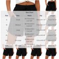 thumbnail image 3 of Costeam Womens Contrast Color Trim Dolphin Hem Running Shorts Deep Side Inset Hand Pockets Adjustable Drawstring Elastic High Waist Quick Dry Casual Workout Athletic Lounge Short Bottoms, 3 of 8