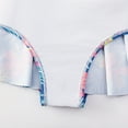 thumbnail image 7 of Godderr Kids Toddler Girls One Piece Swimsuits Crushed Flower Suspenders Stretch Bikini Summer Bathing Suits 4-12 Years Old, 7 of 7